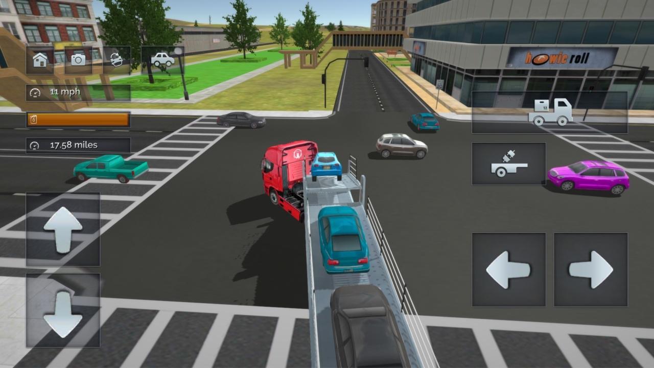 Truck Driver City Simulator Game Screenshot