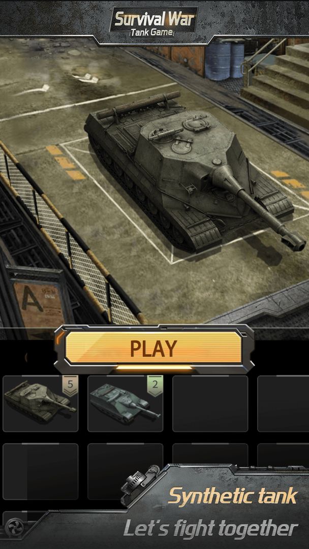 Survival War: Tank Game ภาพหน้าจอเกม