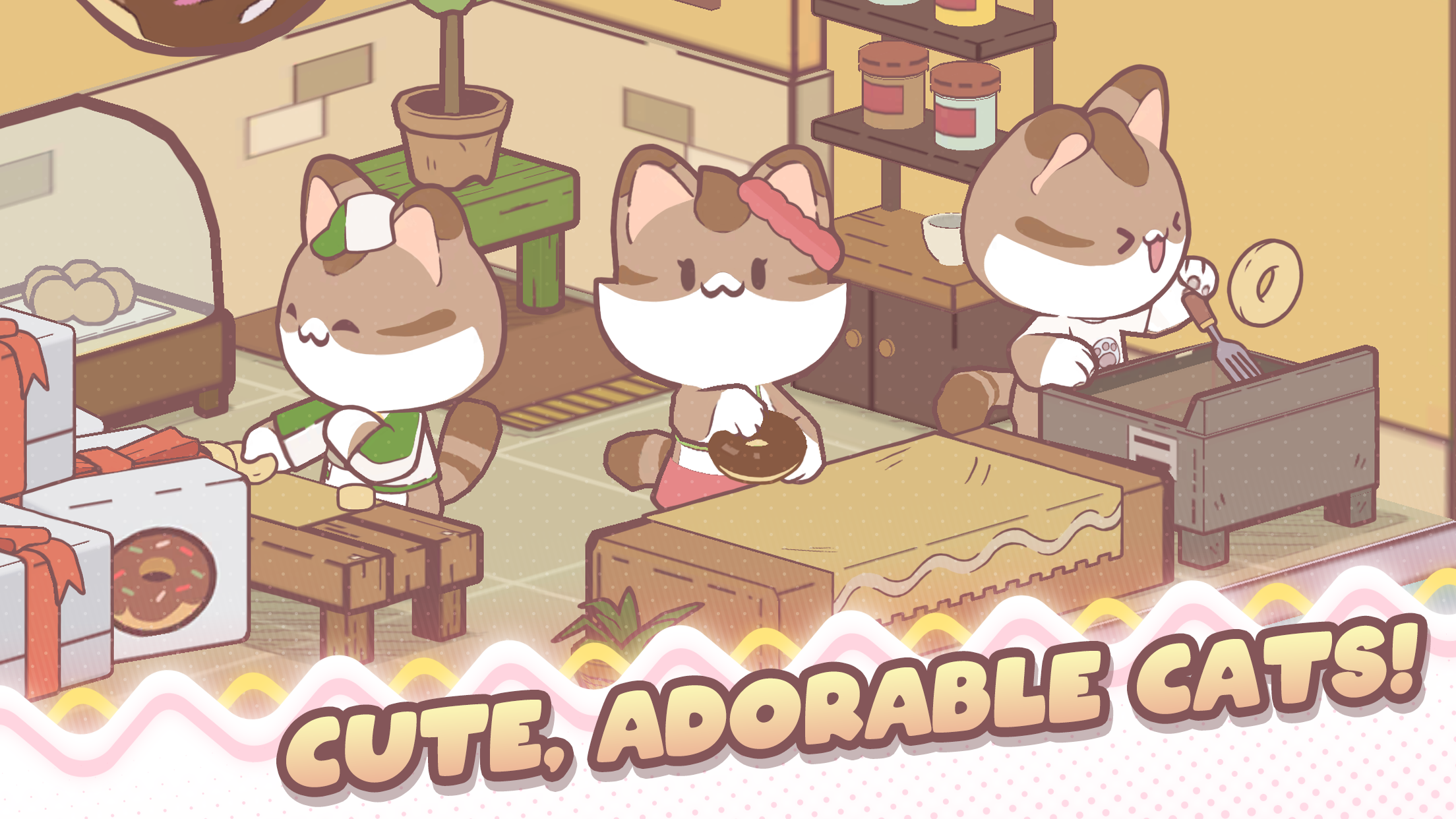 My Cat Tower : Idle Tycoon Game Screenshot