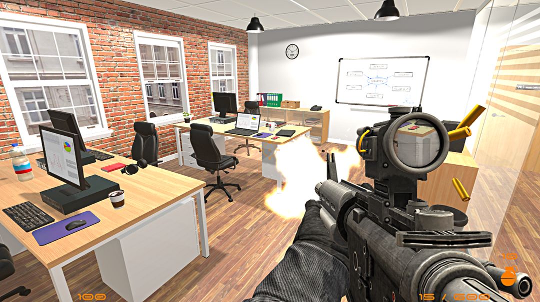 Destroy Office- Smash Market ภาพหน้าจอเกม