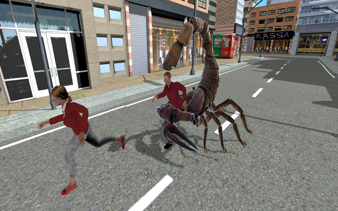 Screenshot of Giant Scorpion Simulator