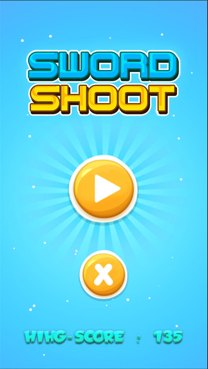 Скриншот игры Sword Shoot Game