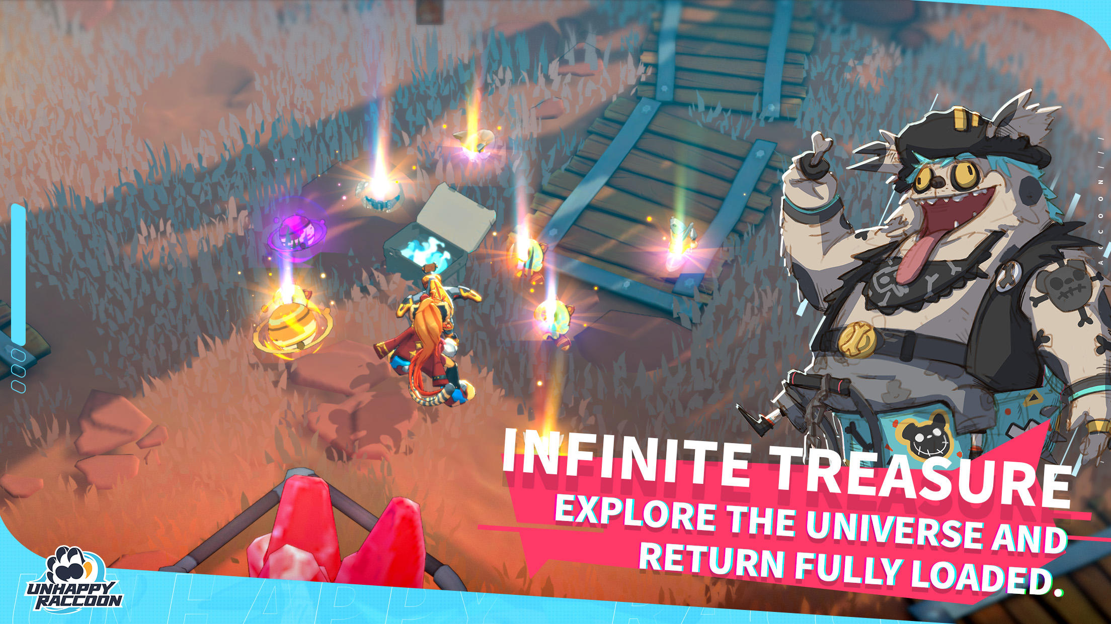 Unhappy Raccoon Game Screenshot