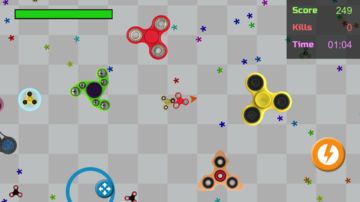 Скриншот игры Fidget Spinner.io
