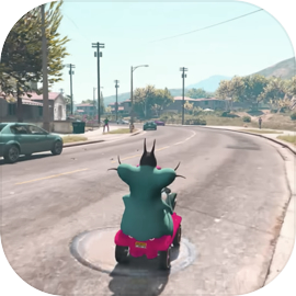 oggy cockroaches: car racing