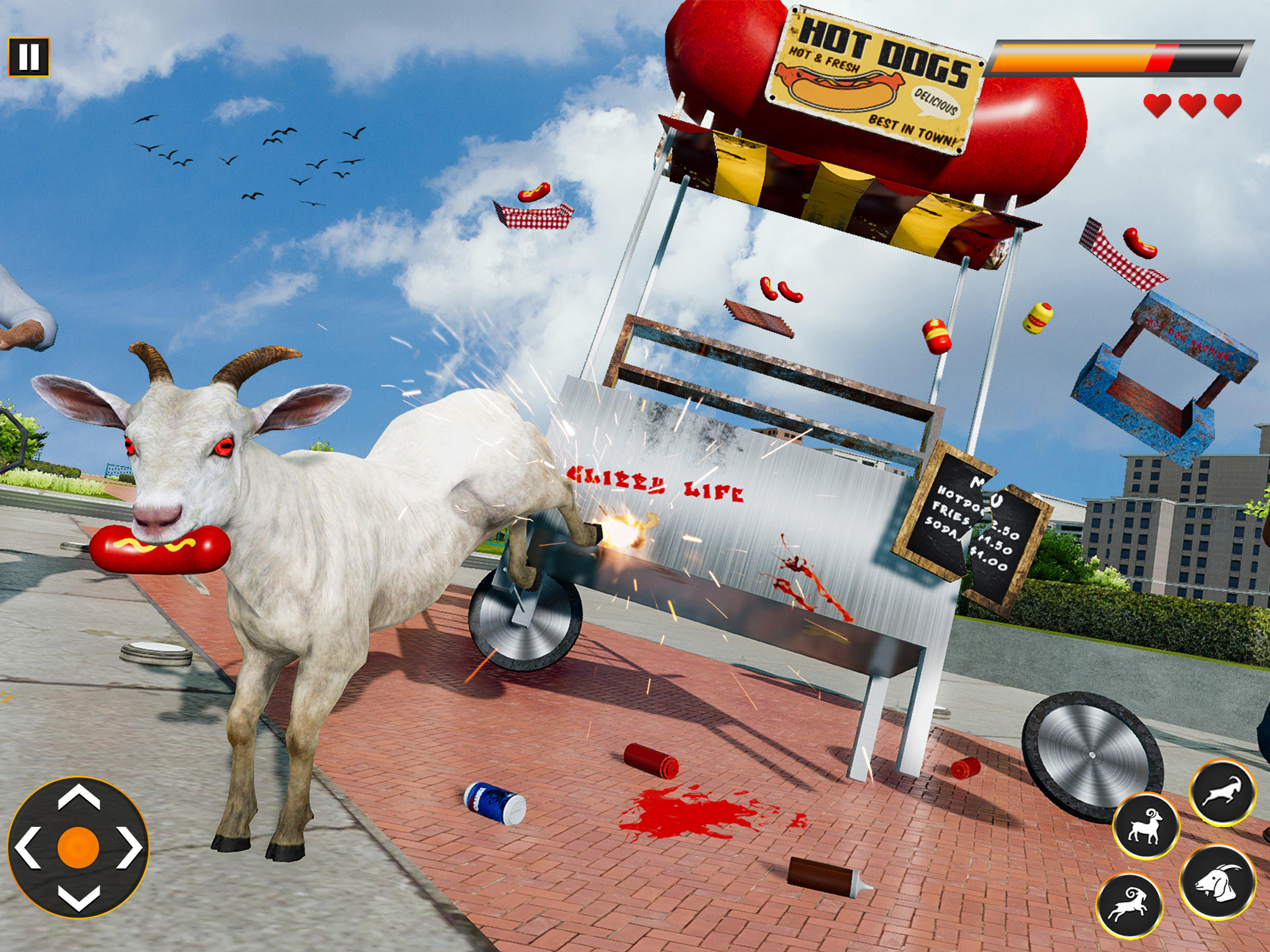 Crazy Goat Simulator 3d android iOS-TapTap