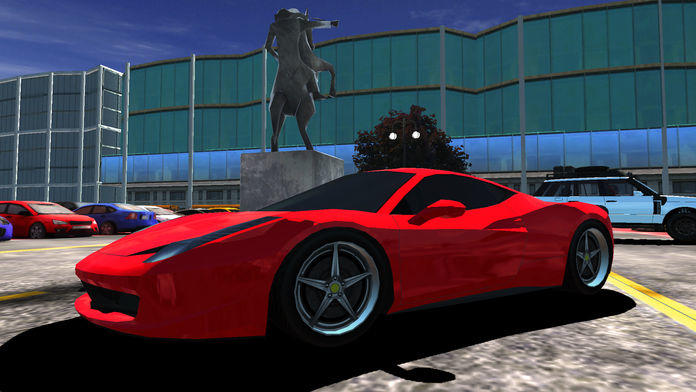 3D In Car Shopping Mall Parking PRO - Full Version Game Screenshot