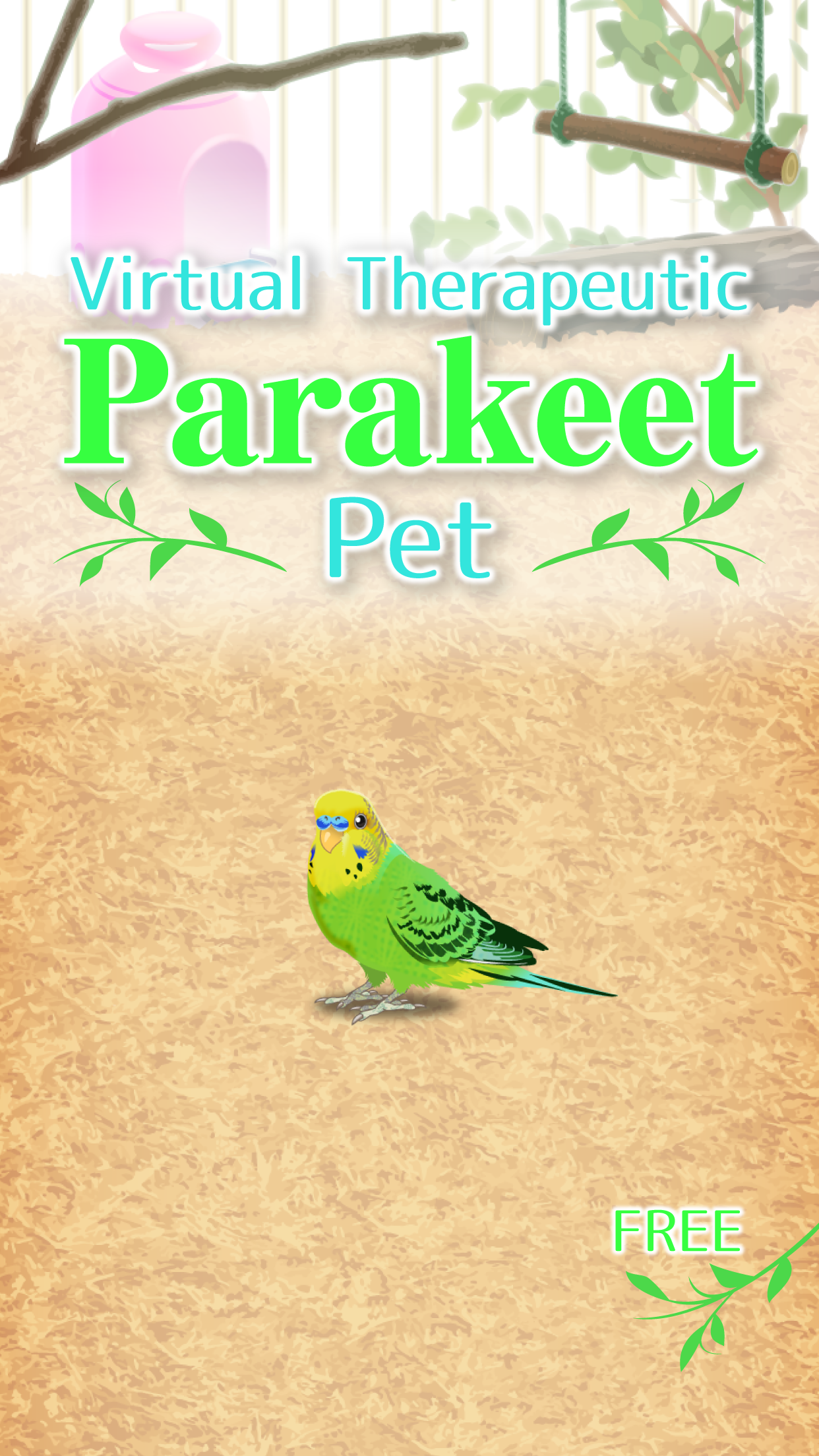 Скриншот игры Parakeet Pet