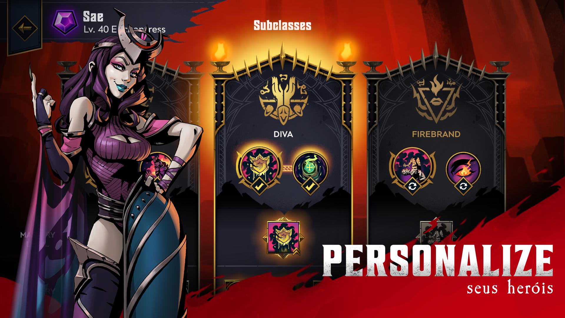 Captura de Tela do Jogo Grimguard Tactics: Fantasy RPG