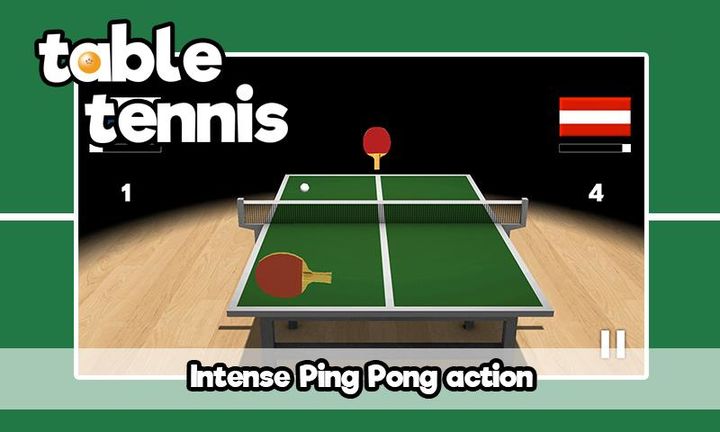 3D Table Tennis Touch 2 Player Game Screenshot