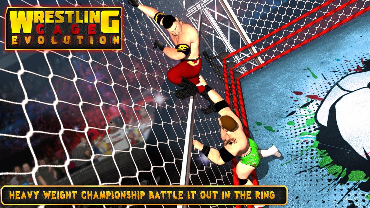 WRESTLING CAGE EVOLUTION - WRESTLING GAMES & FIGHT Game Screenshot