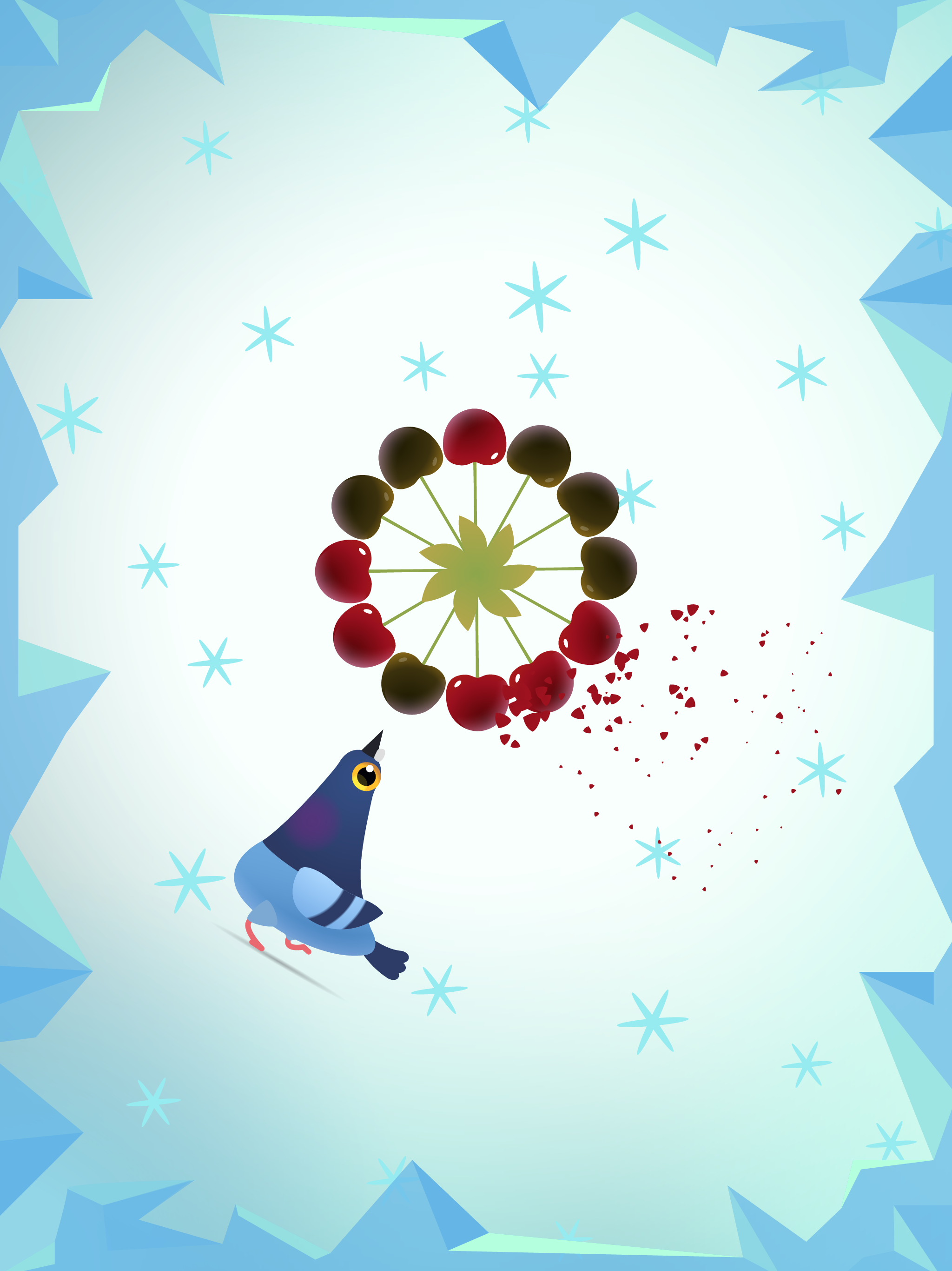 Pigeon Pop Game Screenshot