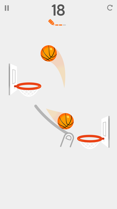 Dunk Line Game Screenshot