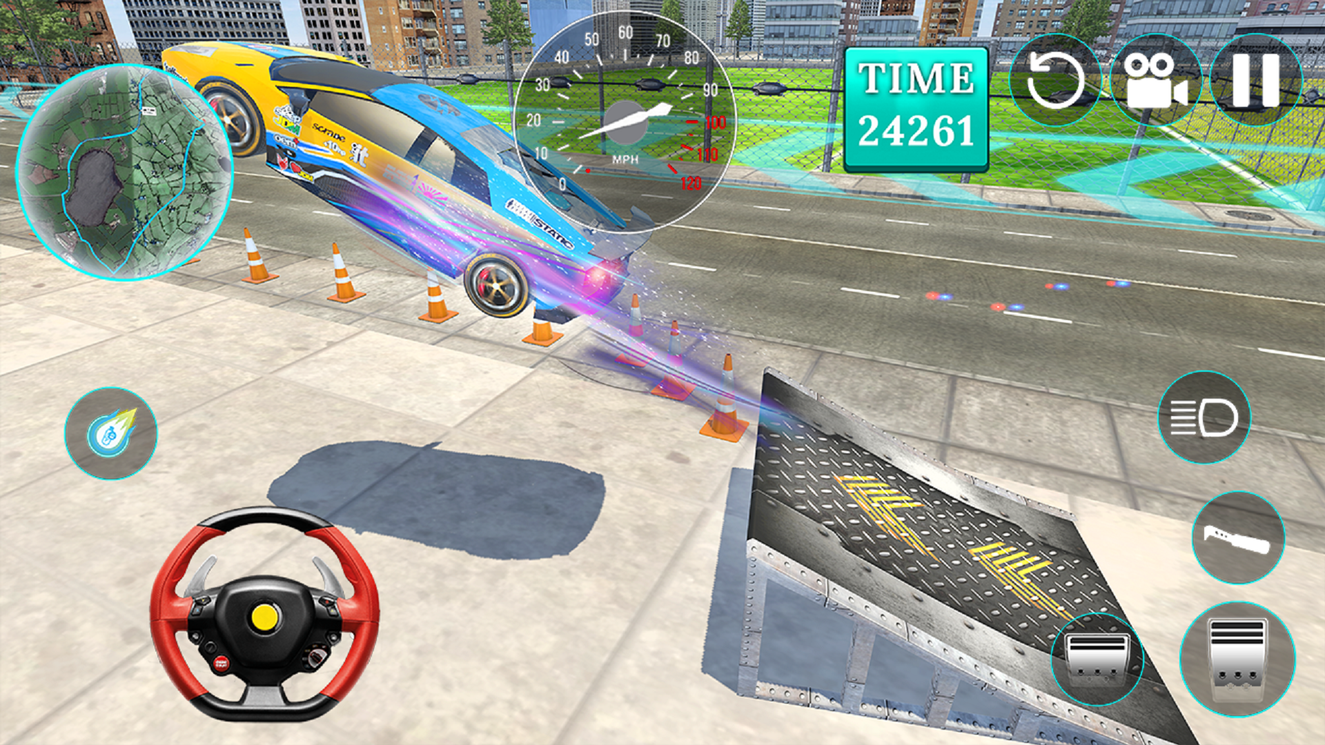 Cuplikan Layar Game Fast Car Racing Car Games