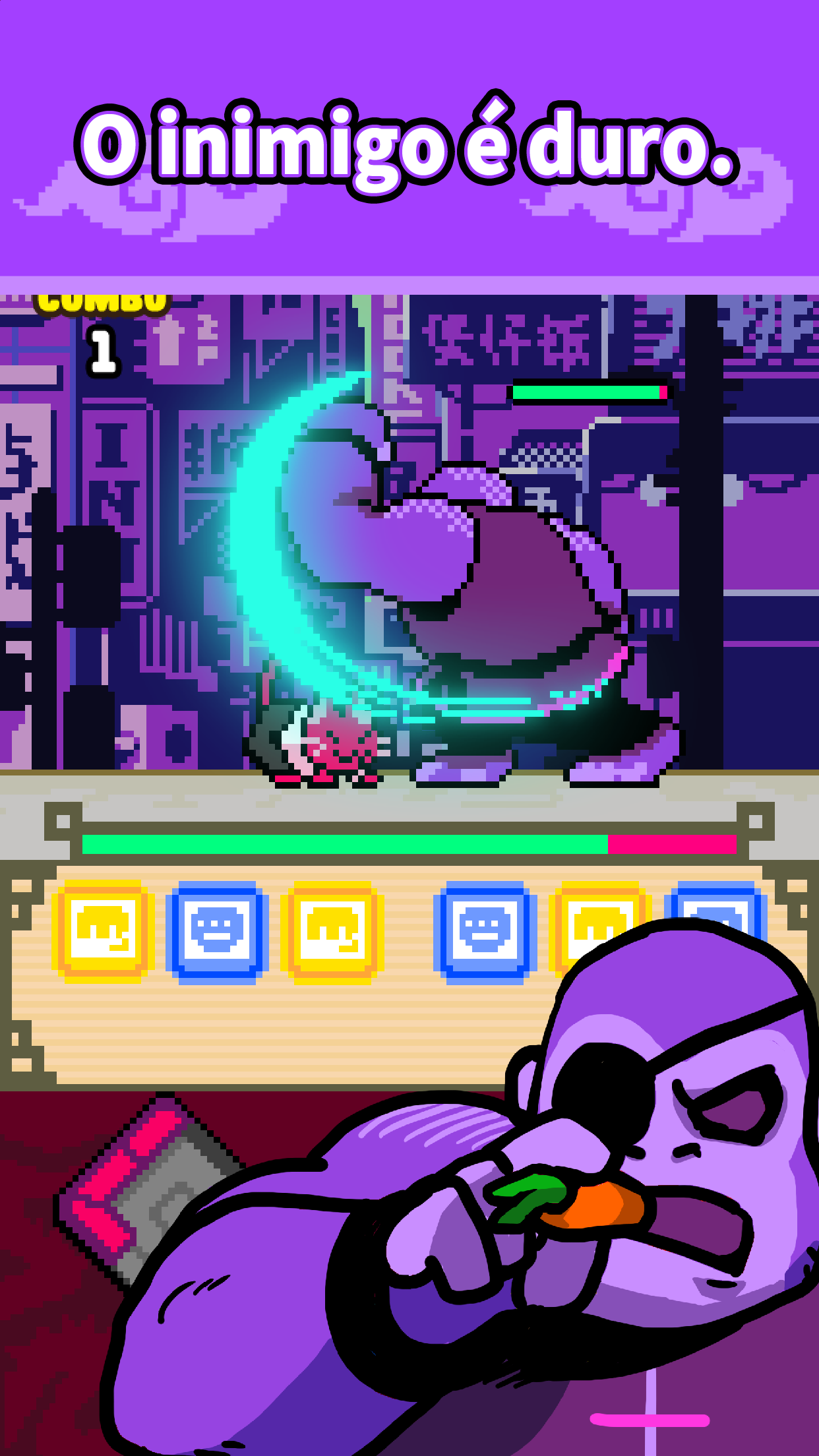 Captura de Tela do Jogo Kung Fu Cat