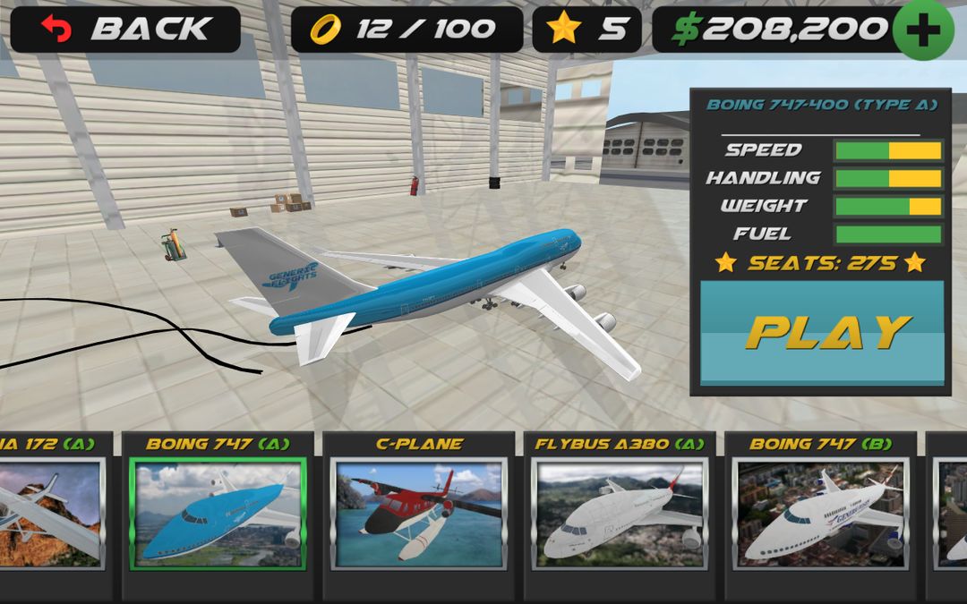 Airplane Flight Simulator 2017遊戲截圖