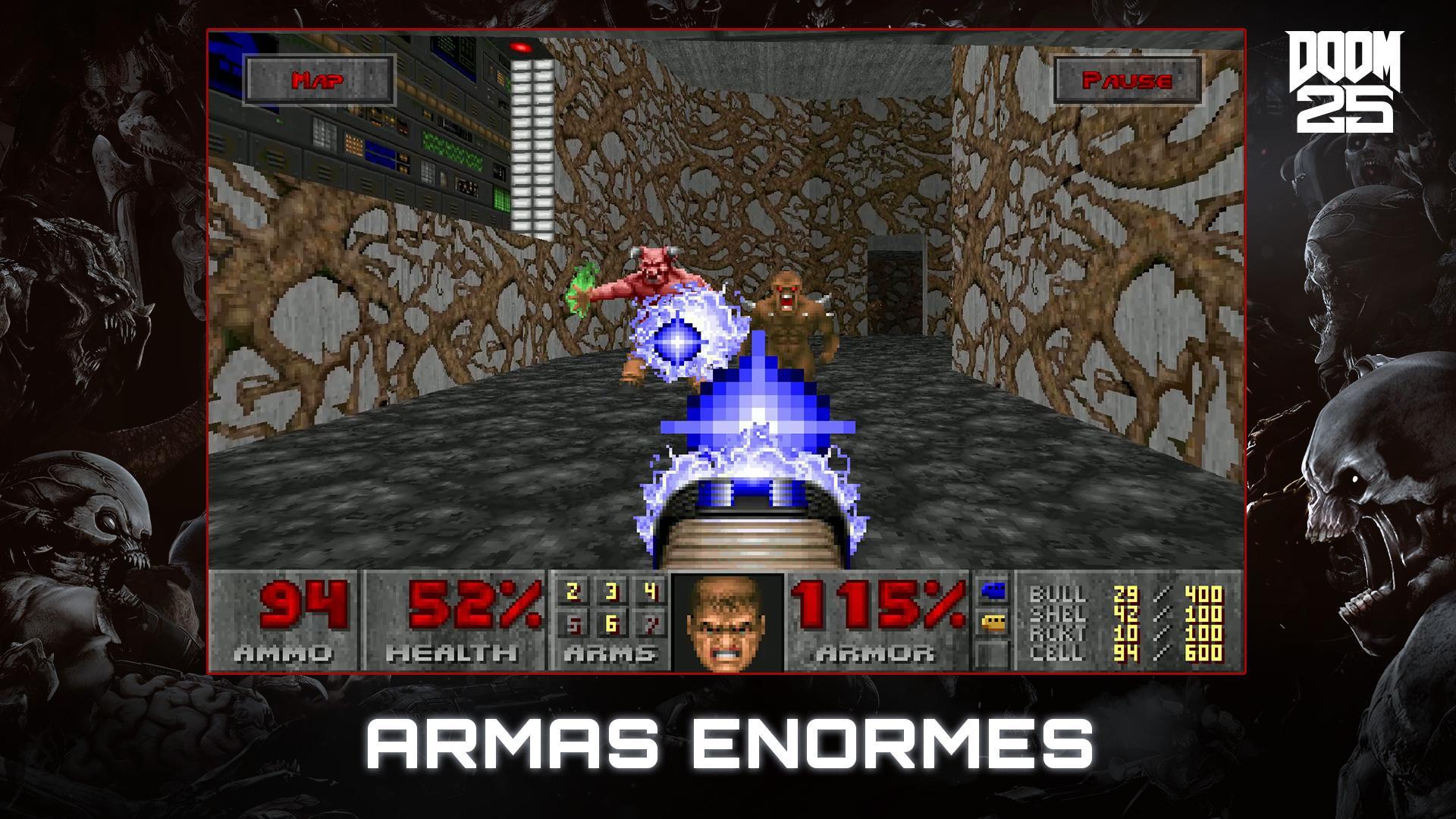 Captura de Pantalla del Juego DOOM
