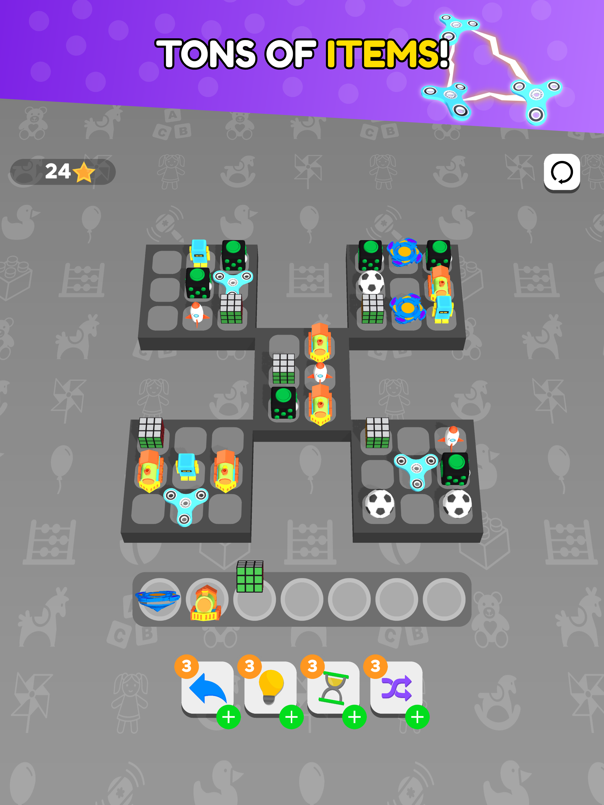Toys Match 3D - Triple Puzzle Game Screenshot