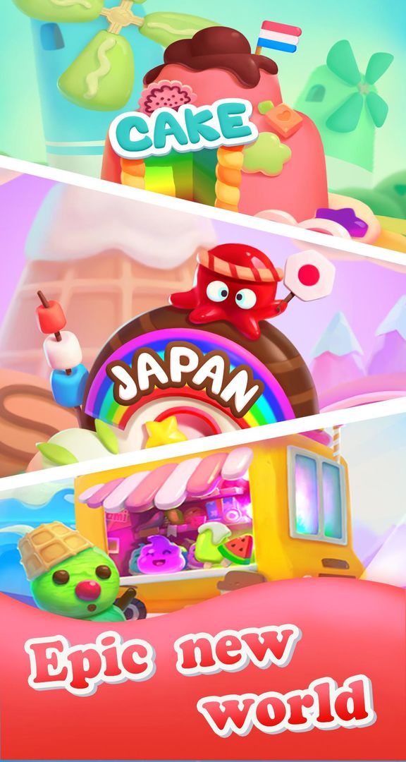 Candy World - Candy Legend 게임 스크린 샷
