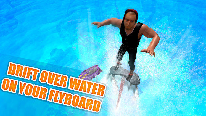 Flyboard: Water Hoverboard Stunt Simulator 3D Full Game Screenshot
