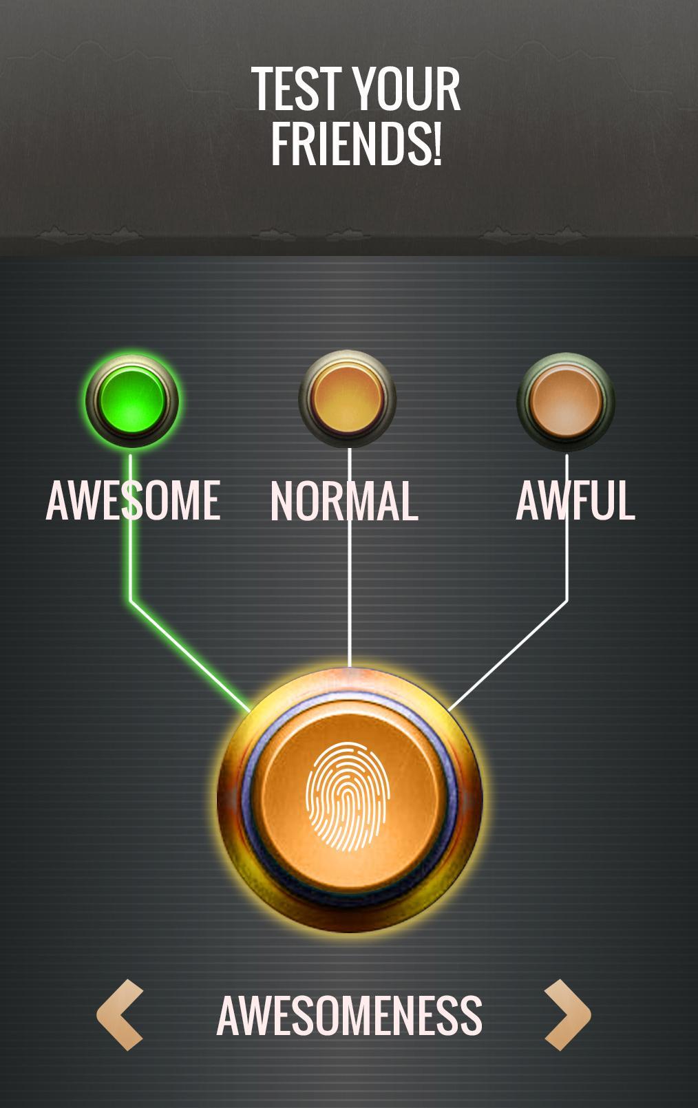 Fingerprint Personality Detector Prank Game Screenshot