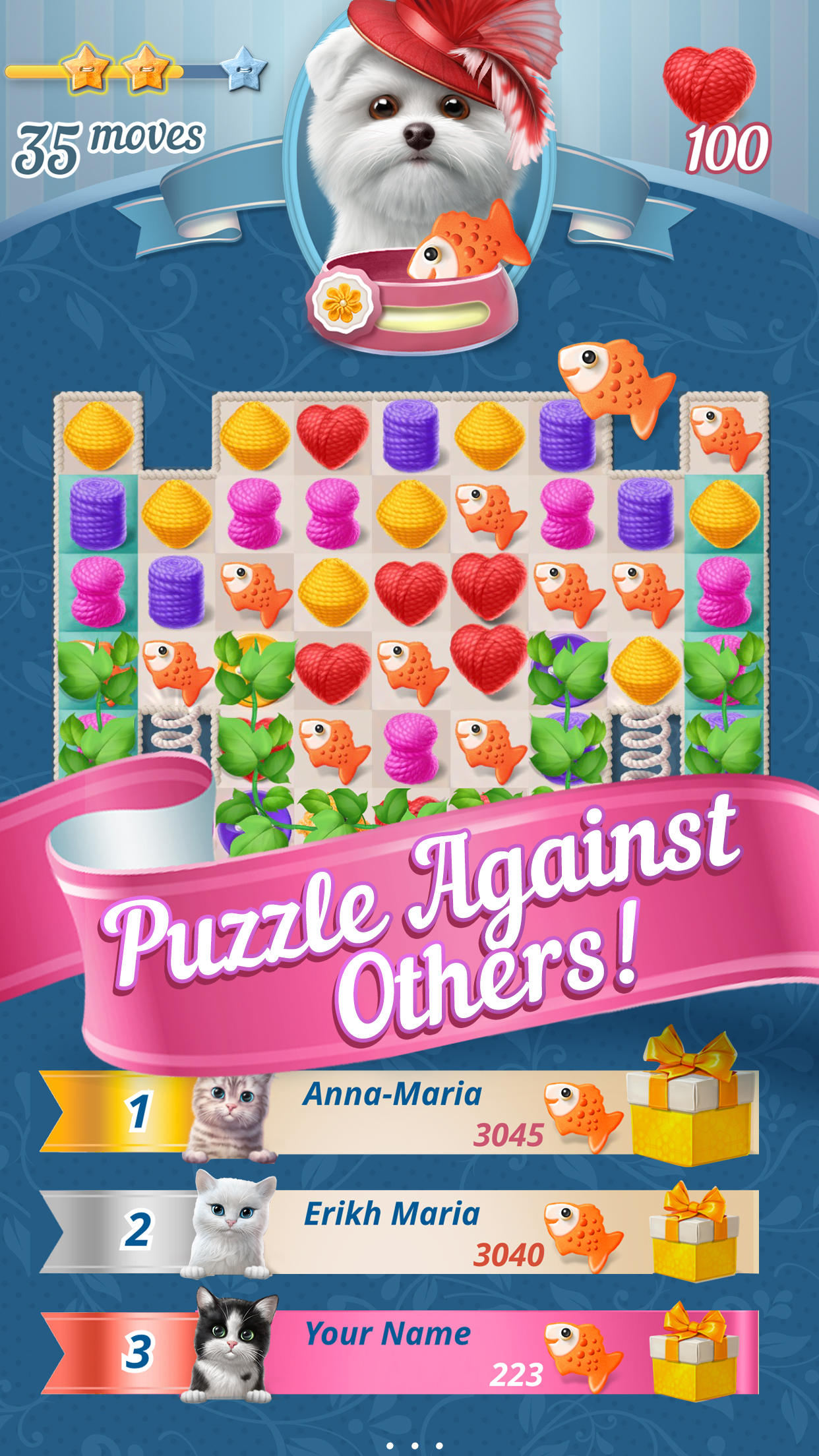 Knittens: Cats & Dogs Game Screenshot