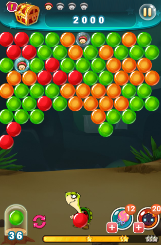Bubble Pop Adventure Game Screenshot