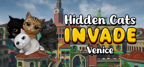 Banner of Hidden Cats Invade Venice 