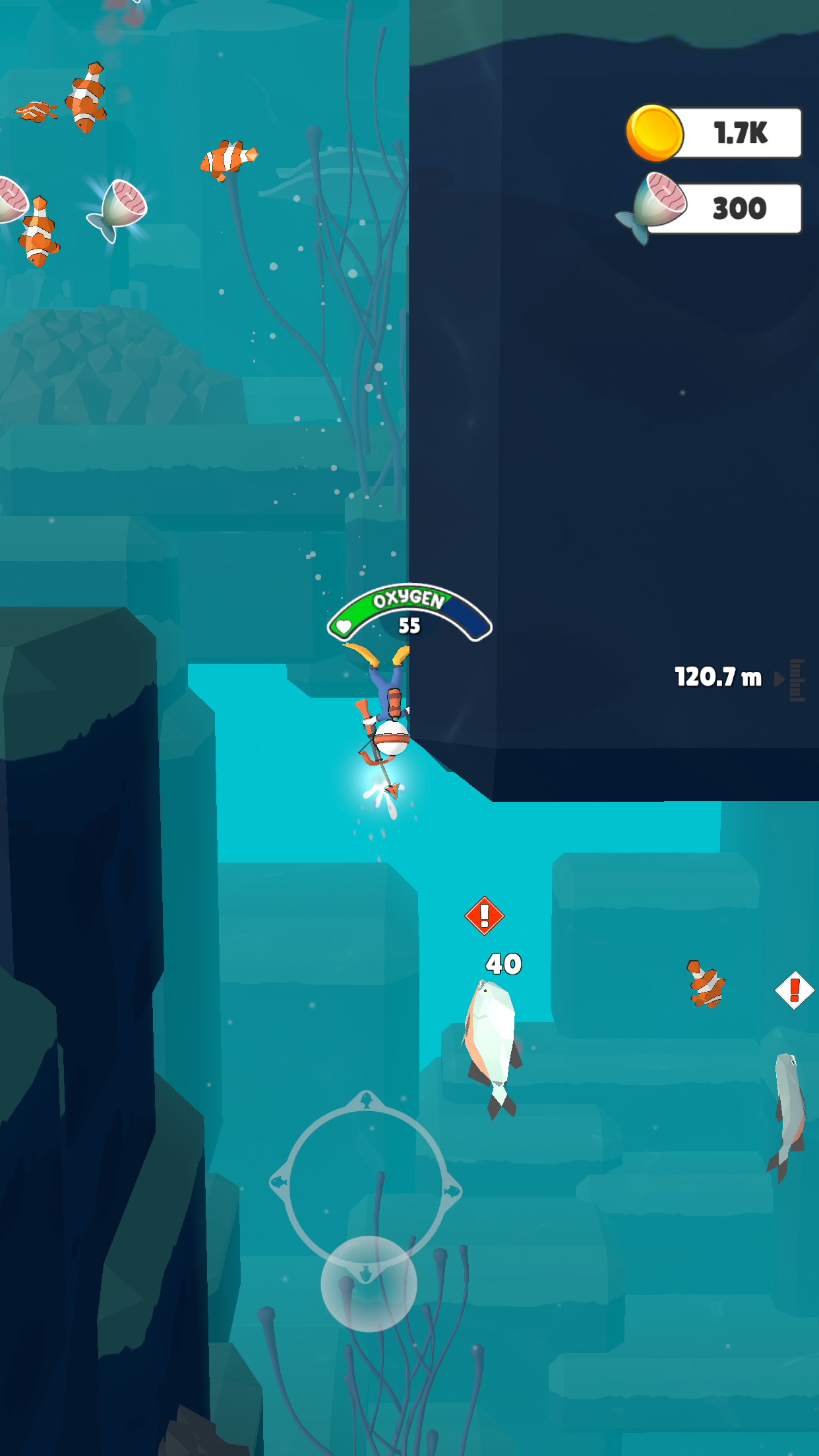Screenshot of Diver Hero
