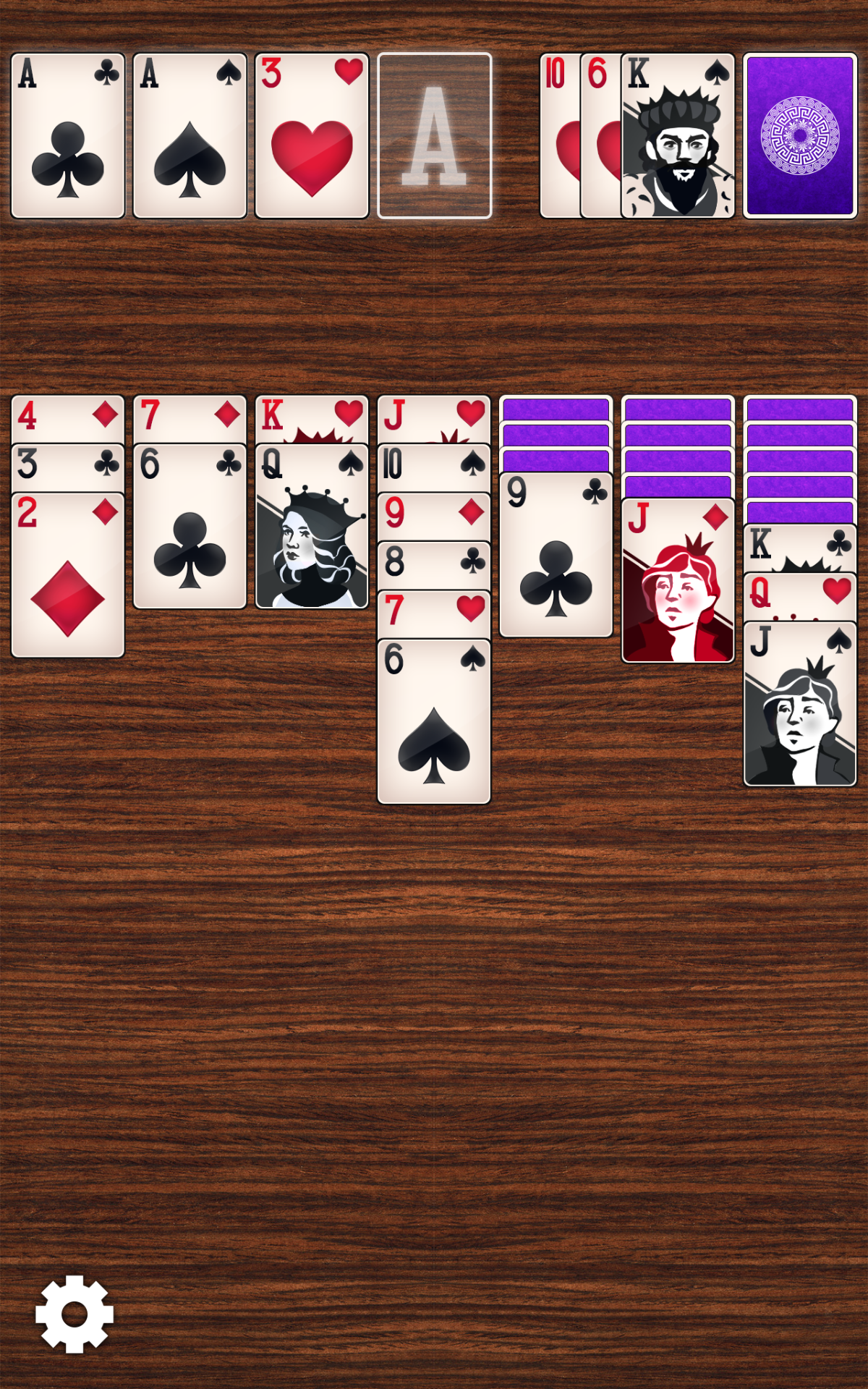 Solitaire Epic Game Screenshot