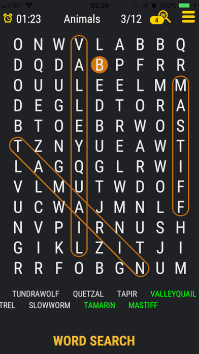 Word Search Puzzle - Word Find 게임 스크린샷