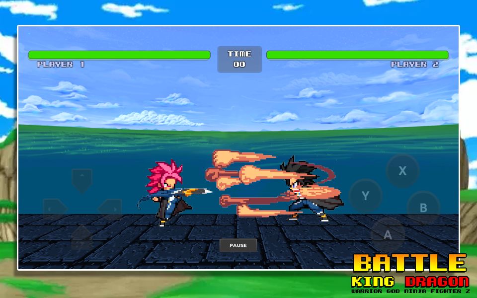 Battle King Dragon Warrior God Ninja Fighter Z ภาพหน้าจอเกม