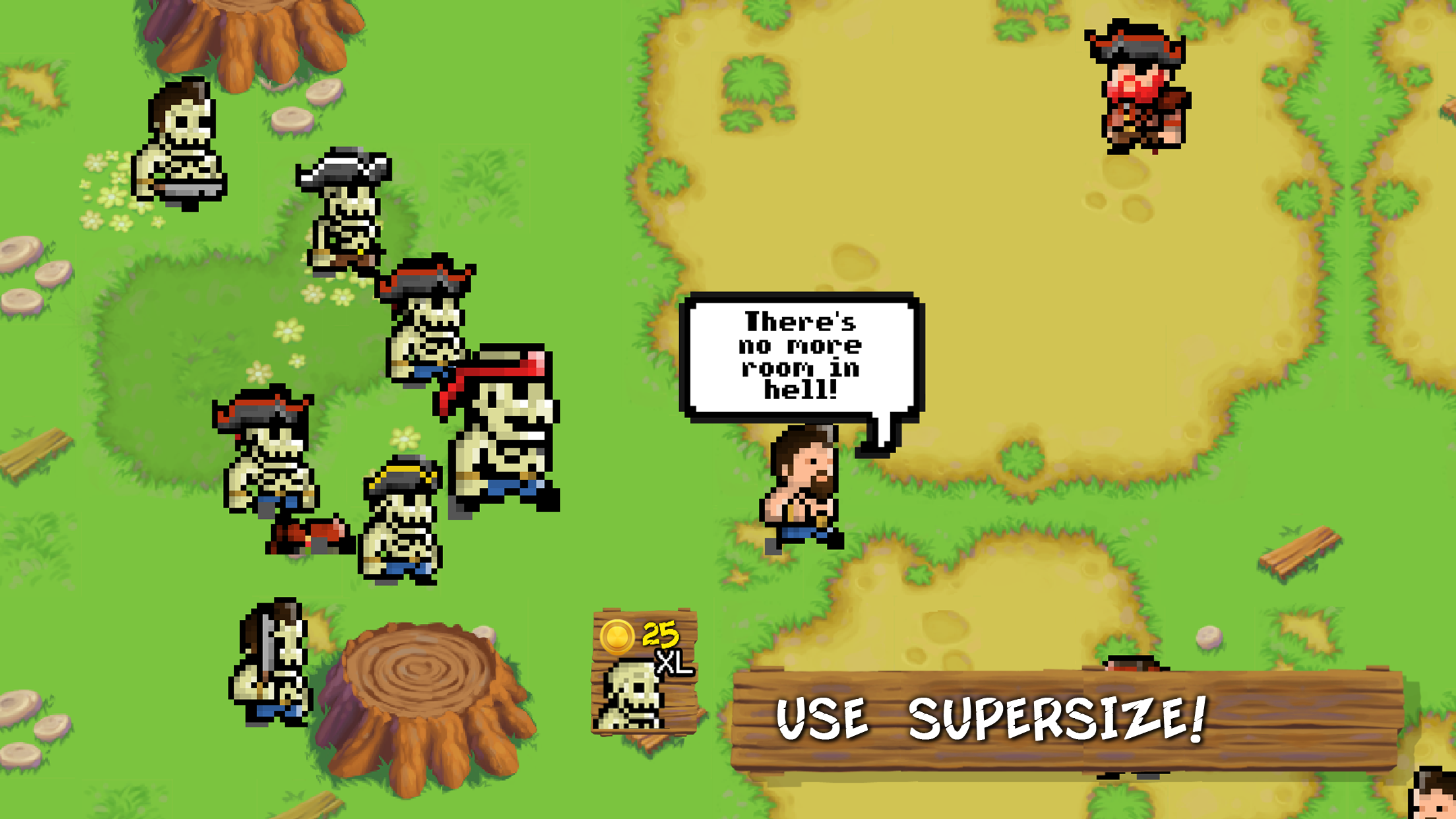 Zombies VS Pirates ภาพหน้าจอเกม