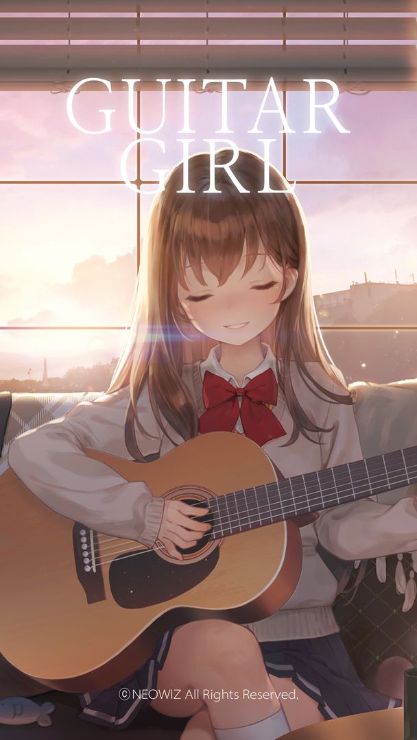 Screenshot of Guitar Girl : Relaxing Music Game