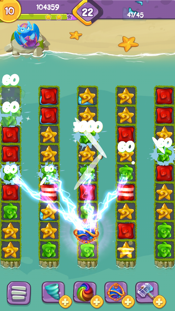 Cuplikan Layar Game Sky Swap: Lost Fantasy Charms