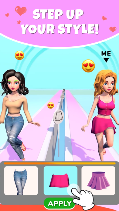 Captura de Tela do Jogo Catwalk Beauty