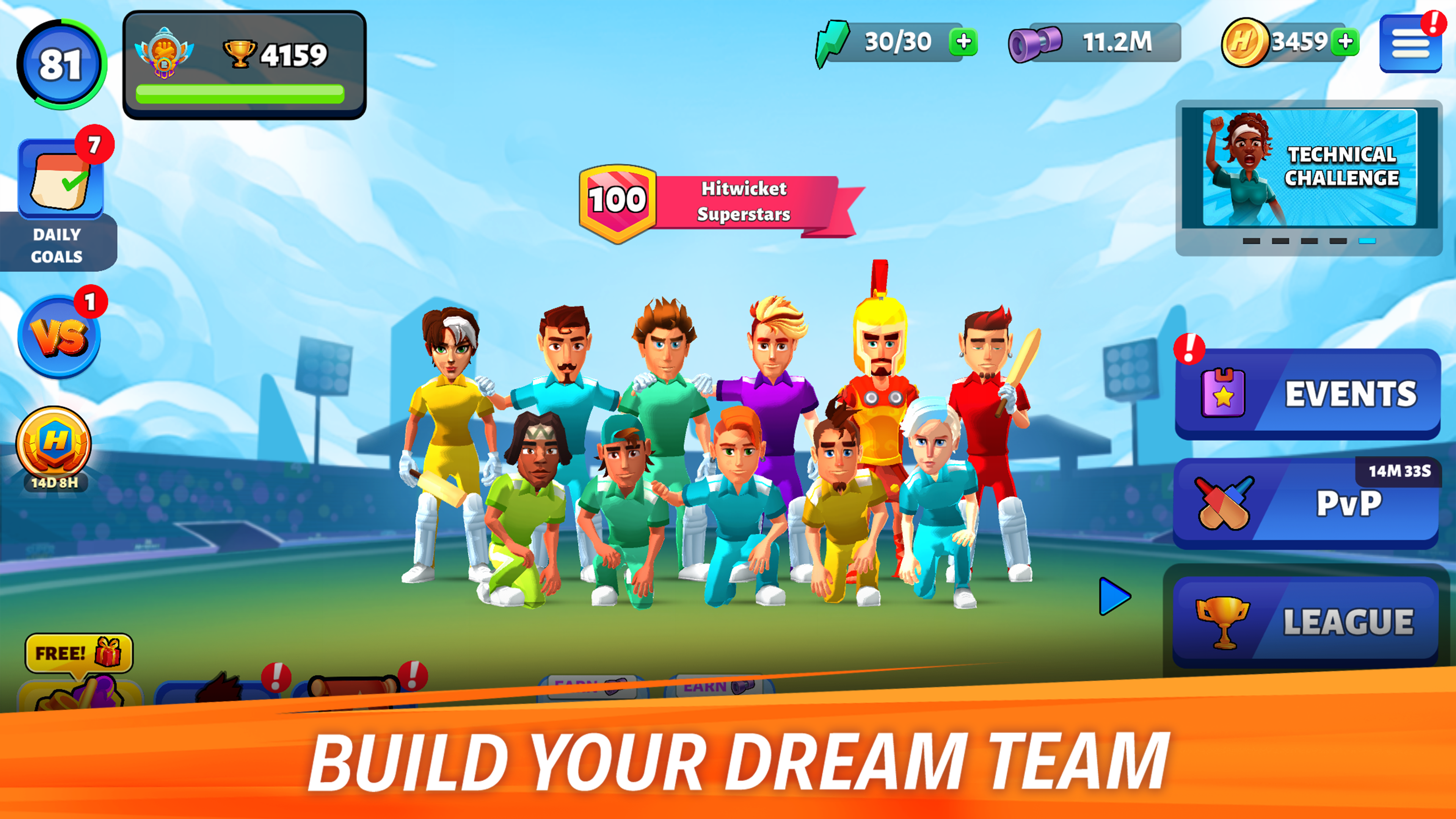 Screenshot 1 of Hitwicket An Epic Cricket Game 8.0.0