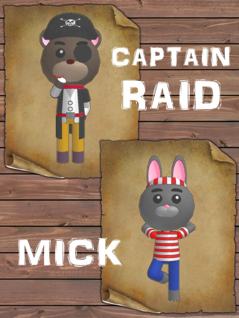 Animal Pirate【Find the difference】 screenshot game