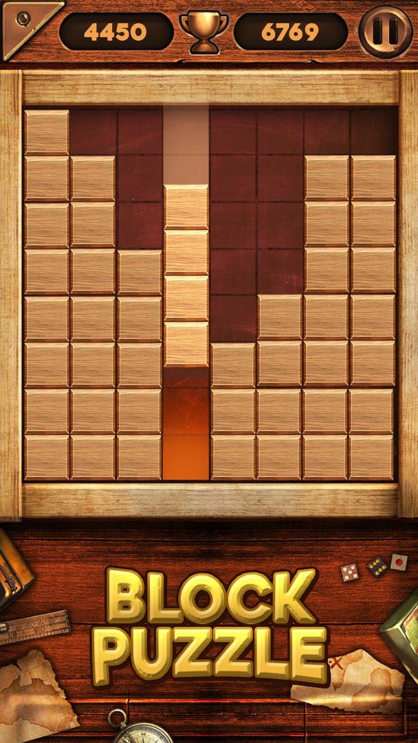 Block Puzzle Wood Classic: Free puzzle Game遊戲截圖