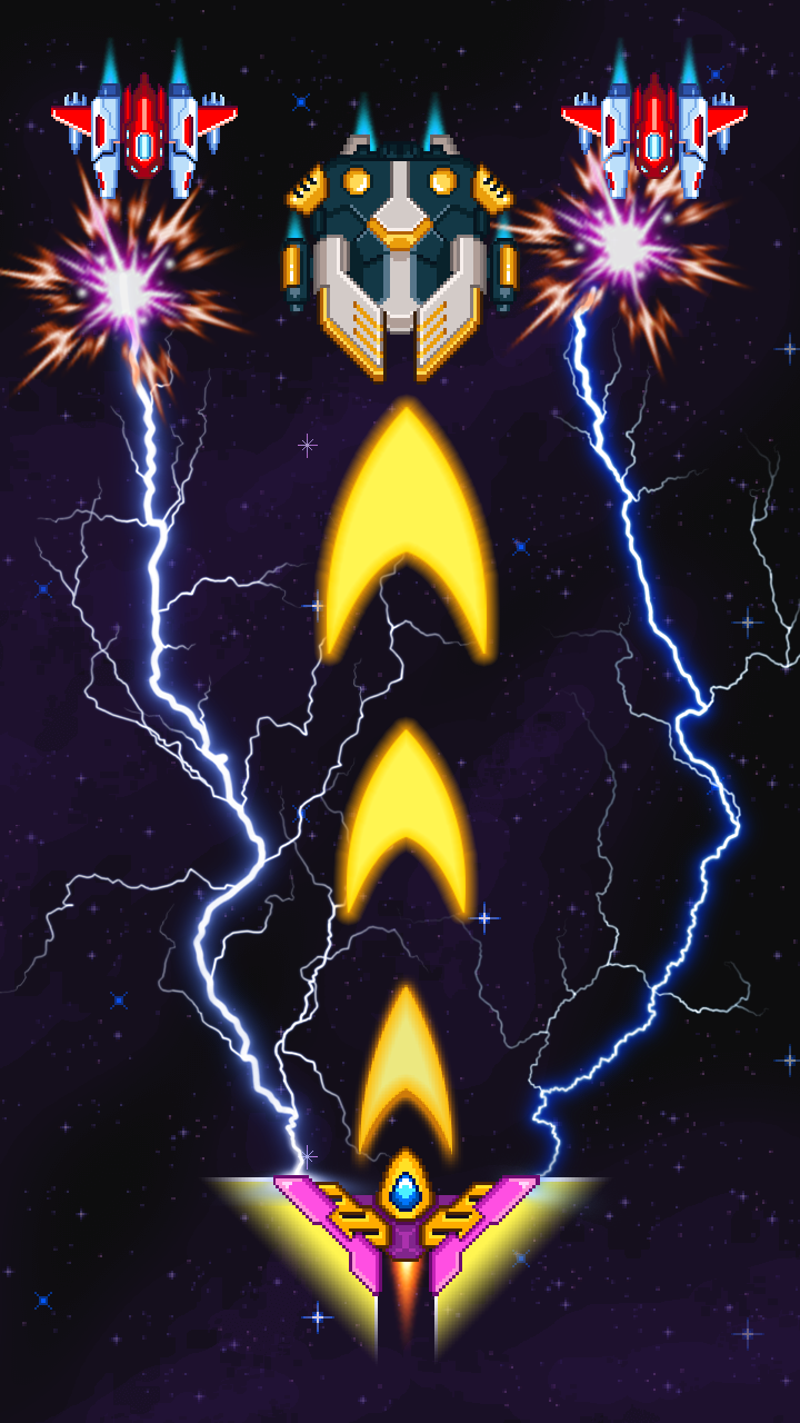 Alien War - Space Shooter ภาพหน้าจอเกม