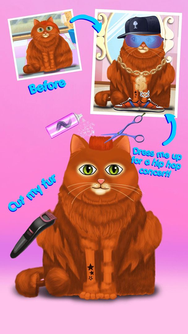 Screenshot of Animal Beauty Salon