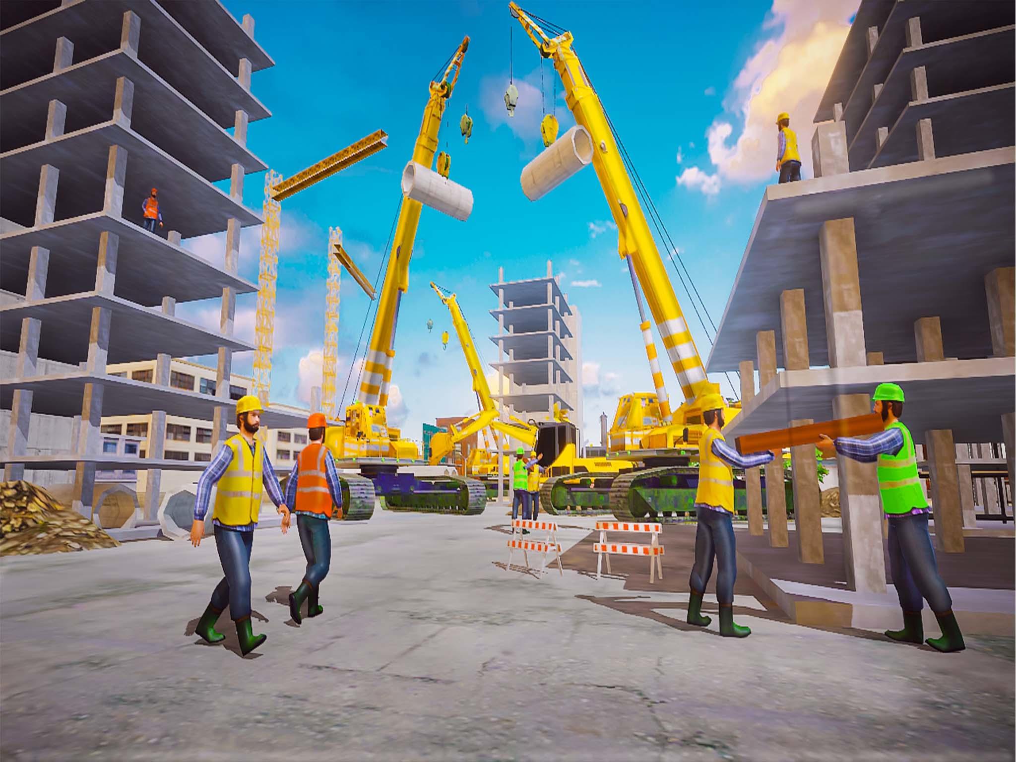 Mega City Construction Cranes android iOS apk download for free-TapTap