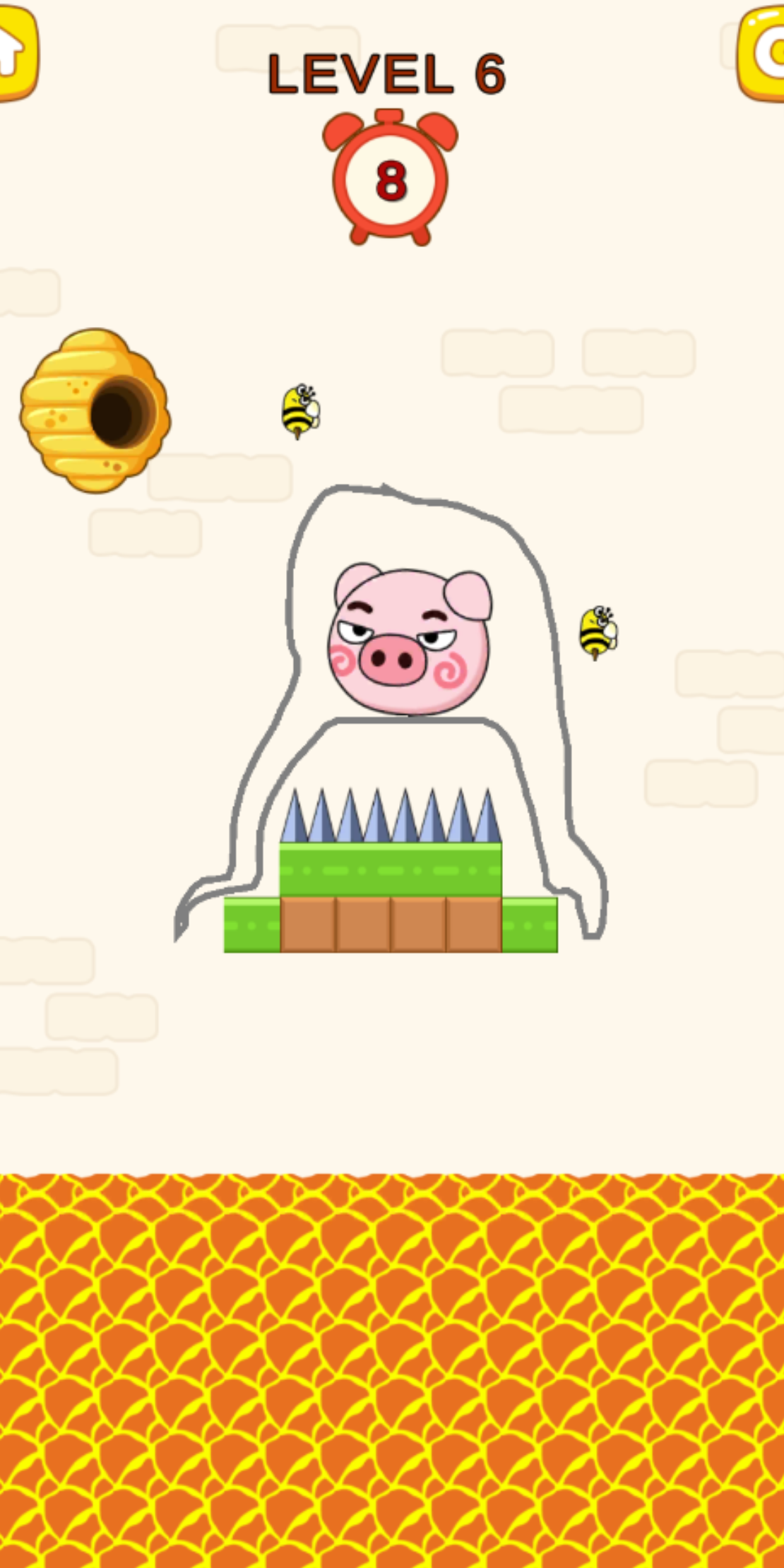 Cuplikan Layar Game Save Piggy The Lovely Pig