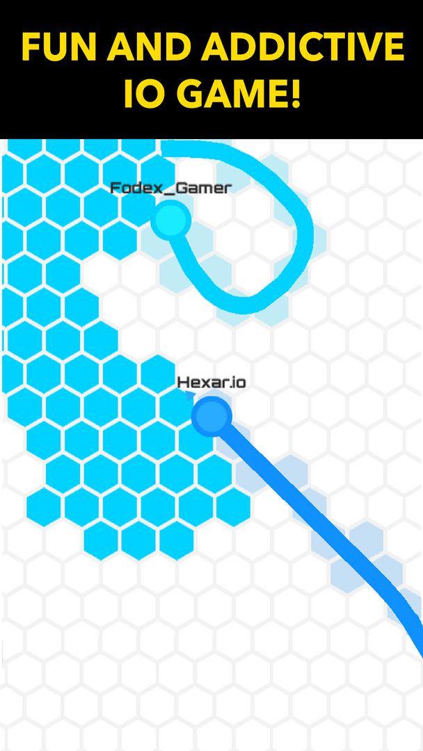 Screenshot of Hexar.io - io games
