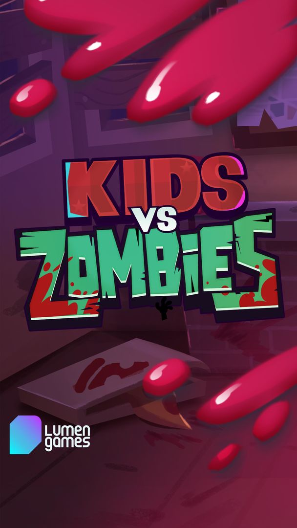 Kids vs. Zombies 게임 스크린 샷