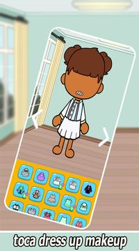 Ảnh chụp màn hình toca dress up makeup and hair