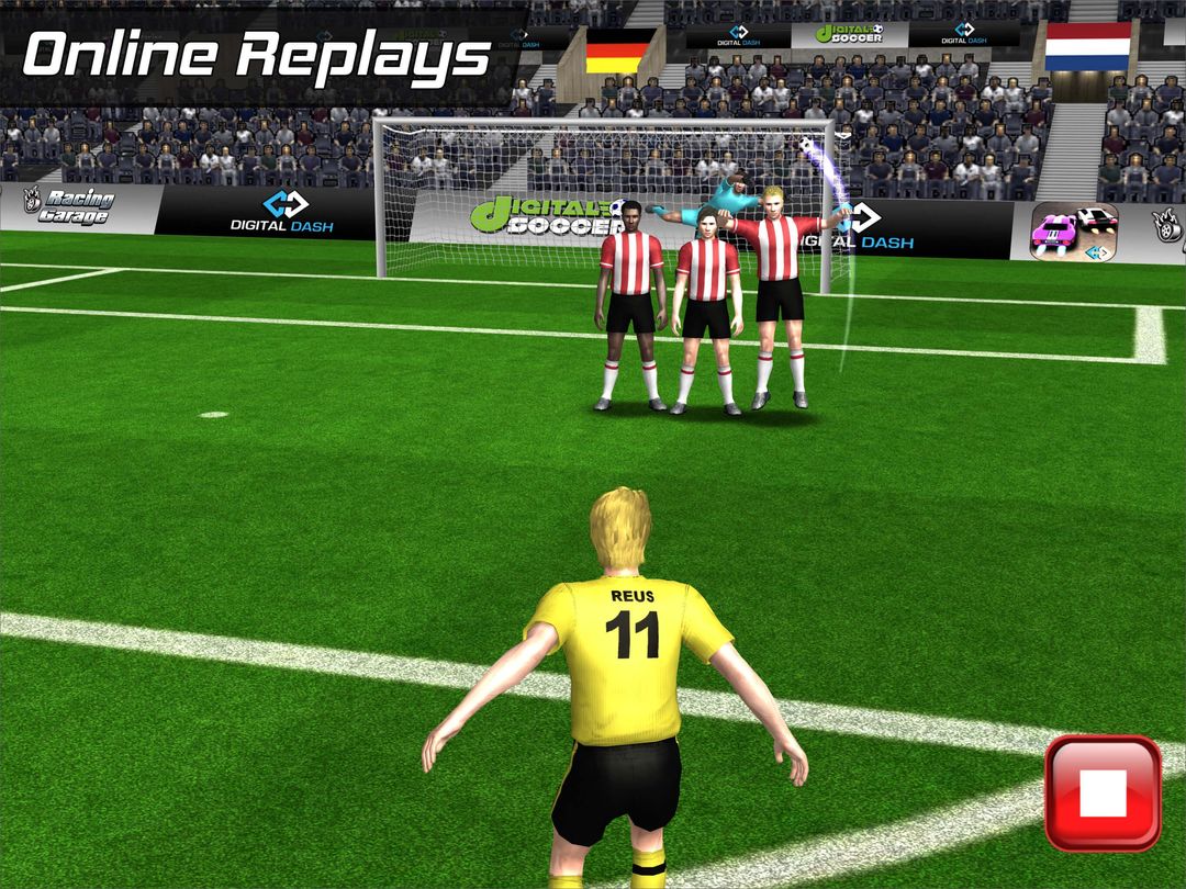 Digital Soccer Free kick 2022 ภาพหน้าจอเกม
