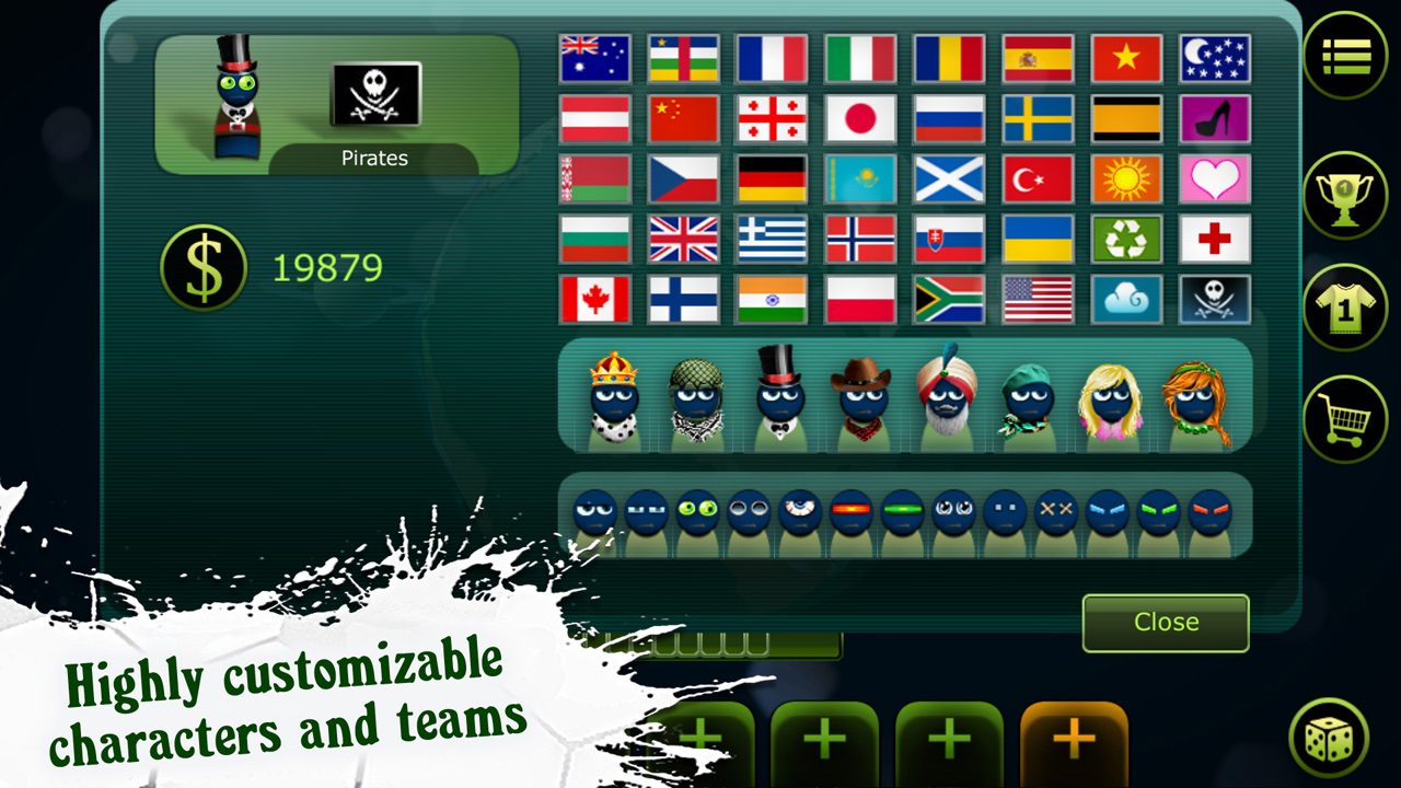 FootLOL: Crazy Soccer game Game Screenshot