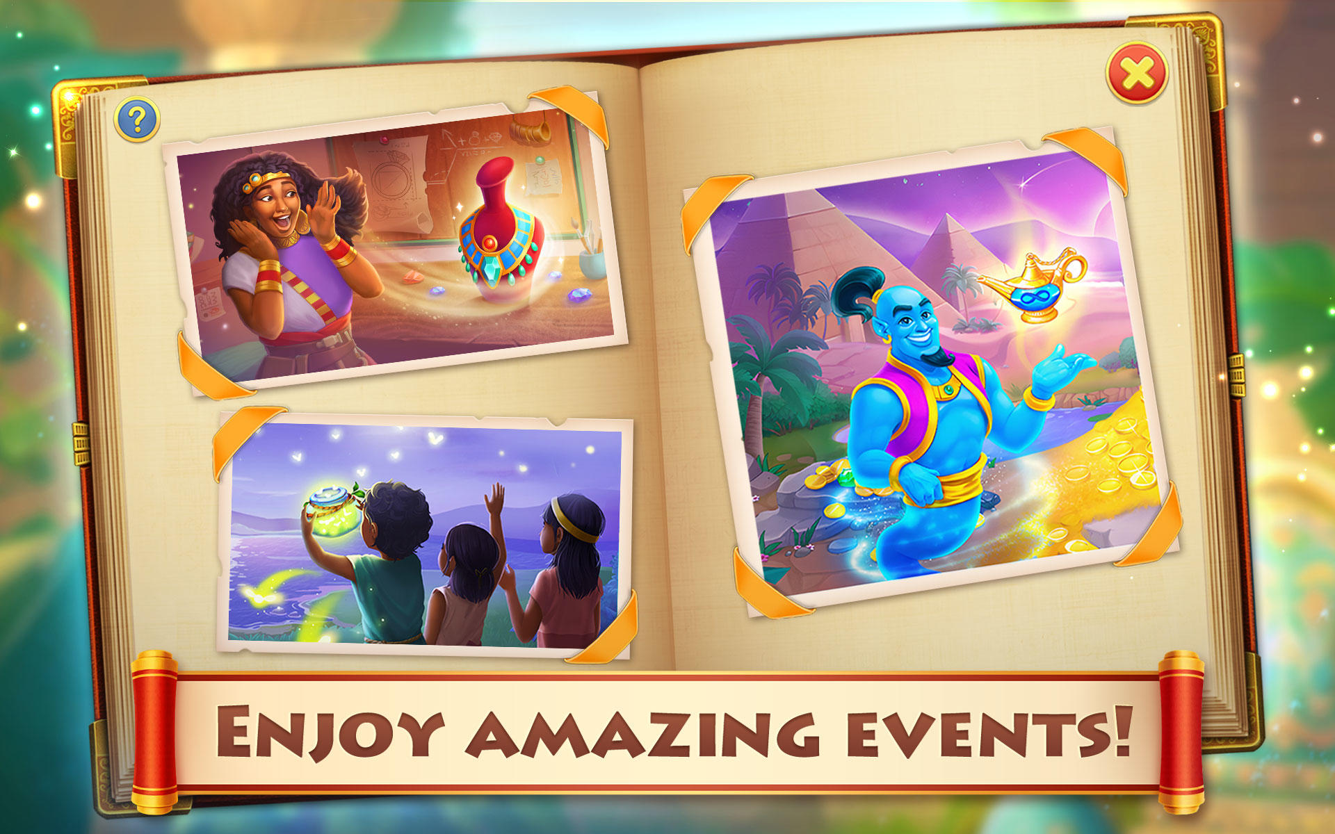 Скриншот игры Cradle of Empires: 3 in a Row