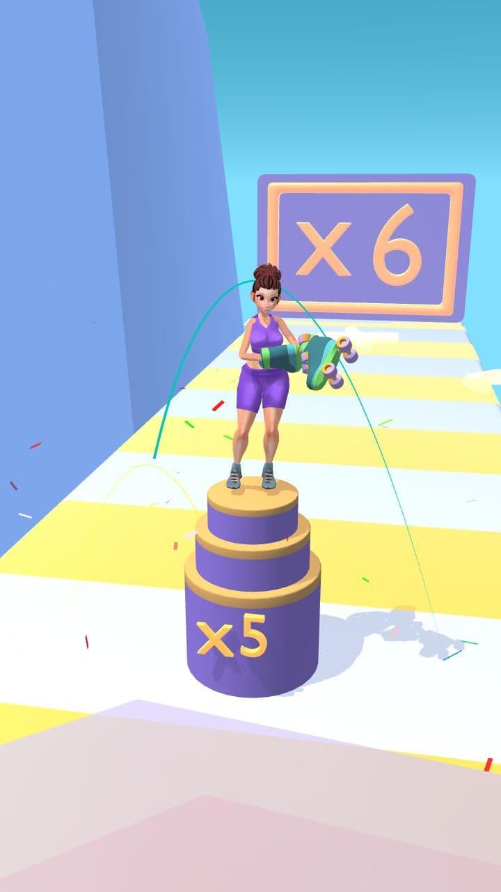 Hand Heels Roller Boobs Runner Game Screenshot